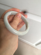 Load image into Gallery viewer, 58.8mm certified Type A 100% Natural light green/purple Jadeite bangle D85-1702