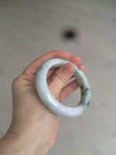 Load image into Gallery viewer, 53.5mm certified 100% natural Type A green/purple/white jadeite jade bangle AB90-1704