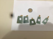 Load image into Gallery viewer, 100% Natural watery light green Jadeite Jade safe and sound pendant Y104