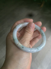 Load image into Gallery viewer, 54mm certified 100% natural type A green purple yellow round cut jadeite jade bangle AS4-0517