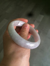 Load image into Gallery viewer, 58.3mm Certified Type A 100% Natural white/yellow/green Jadeite Jade bangle D60-0578