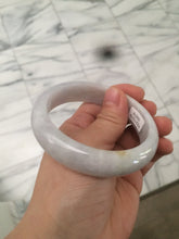 Load image into Gallery viewer, 58.3mm Certified Type A 100% Natural white/yellow/green Jadeite Jade bangle D60-0578