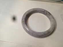 Load image into Gallery viewer, 56.5mm certified 100% natural Type A green/brown/purple jadeite jade bangle AQ26-2685
