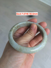 Load image into Gallery viewer, 54-57mm Certified type A 100% Natural yellow/brown Jadeite bangle group GL6