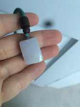 Load image into Gallery viewer, 100% Natural sunny green/purple scale weight jadeite Jade pendant necklace AF40