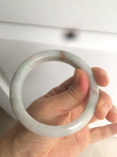 Load image into Gallery viewer, 58.5mm Certified Type A 100% Natural light green/red/purple jadeite jade bangle AT54-0053