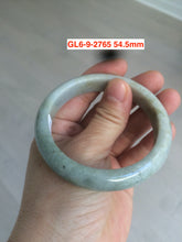 Load image into Gallery viewer, 54-57mm Certified type A 100% Natural yellow/brown Jadeite bangle group GL6