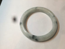 Load image into Gallery viewer, 58mm Certified Type A 100% Natural icy light green Jadeite Jade bangle C27-2362