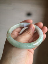 Load image into Gallery viewer, 56mm 100% natural certified icy sunny green/red/white jadeite jade bangle AT52-8745