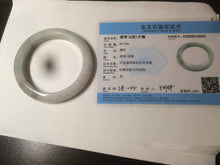 Load image into Gallery viewer, 58.5mm Certified Type A 100% Natural light green/red/purple jadeite jade bangle AT54-0053