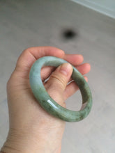 Load image into Gallery viewer, 56.7mm certified 100% natural type A green/yellow jadeite jade bangle AC67-2737