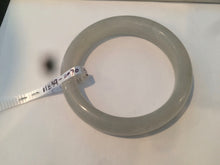 Load image into Gallery viewer, 58.5mm Certified Type A 100% Natural super icy gray/white nephrite Jade bangle HE39-2070