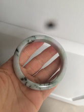 Load image into Gallery viewer, 58.6mm 100% natural type A certified sunny green/purple jadeite jade bangle AQ33-0735