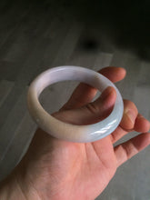 Load image into Gallery viewer, 57.8mm 100% certified natural light green/blue/yellow jadeite jade bangle S27-3228