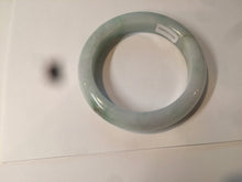 Load image into Gallery viewer, 55.8mm Certified type A 100% Natural quiet light green/blue Jadeite bangle AQ27-1703