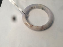 Load image into Gallery viewer, 54mm 100% natural type A certified light green/purple/red jadeite jade bangle AM2-1588