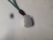 Load image into Gallery viewer, 100% Natural sunny green/purple scale weight jadeite Jade pendant necklace AF40