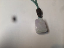 Load image into Gallery viewer, 100% Natural sunny green/purple scale weight jadeite Jade pendant necklace AF40
