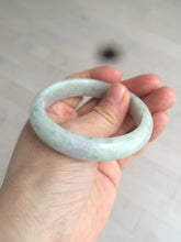 Load image into Gallery viewer, 52.7mm 100% natural Type A light green/purple jadeite jade bangle D80-2207