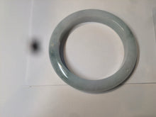 Load image into Gallery viewer, 53.5mm certified 100% natural Type A green/white jadeite jade bangle AQ31-1361