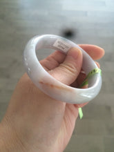 Load image into Gallery viewer, 51mm type A 100% natural certified green/purple/red jadeite jade bangle U80-0744((Clearance item with big defects)