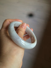 Load image into Gallery viewer, 58.3mm Certified Type A 100% Natural white/yellow/green Jadeite Jade bangle D60-0578