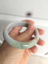 Load image into Gallery viewer, 55.5mm Certified 100% natural Type A green/purple/red (福禄寿)jadeite jade bangle AJ60-9898