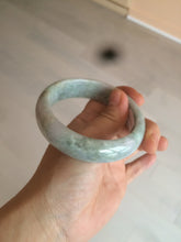 Load image into Gallery viewer, 57.9mm certified Type A 100% Natural green/purple Jadeite Jade bangle D76-3763