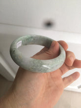 Load image into Gallery viewer, 57.9mm certified Type A 100% Natural green/purple Jadeite Jade bangle D76-3763
