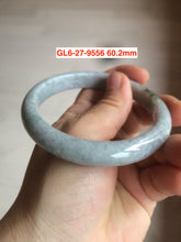 Load image into Gallery viewer, 54-57mm Certified type A 100% Natural yellow/brown Jadeite bangle group GL6