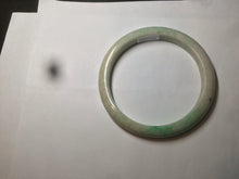 Load image into Gallery viewer, 59.5mm Certified Type A 100% Natural sunny green/yellow Jadeite Jade bangle D53-2599