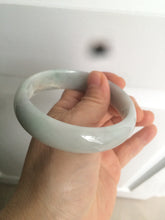 Load image into Gallery viewer, 59mm Certified Type A 100% Natural light green Jadeite Jade bangle D75-3759