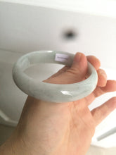 Load image into Gallery viewer, 59mm Certified Type A 100% Natural light green Jadeite Jade bangle D75-3759