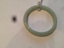 Load image into Gallery viewer, 53.8mm certified Type A 100% Natural light apple green Jadeite Jade bangle S28-6276