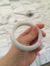 Load image into Gallery viewer, 55mm Certified Type A 100% Natural green/white/yellow Jadeite Jade bangle AD35-9287