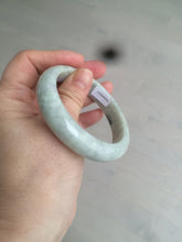 Load image into Gallery viewer, 53.8mm 100% natural Type A light green/purple jadeite jade bangle C49-2210