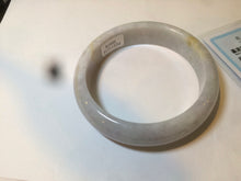 Load image into Gallery viewer, 58.3mm Certified Type A 100% Natural white/yellow/green Jadeite Jade bangle D60-0578