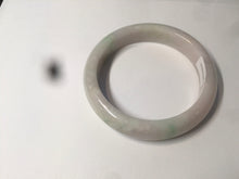 Load image into Gallery viewer, 56.2 mm certificated Type A 100% Natural light green/yellow/purple Jadeite Jade bangle AM7-7533