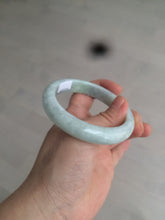 Load image into Gallery viewer, 56.7mm certified 100% natural type A light green/orange jadeite jade bangle C48-9781