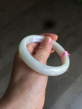 Load image into Gallery viewer, 55.9mm 100% natural Type A green/white/yellow jadeite jade bangle AF74-6211