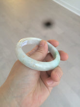Load image into Gallery viewer, 54.4mm certified type A 100% Natural sunny green/white/brown jadeite jade bangle AT19-3318