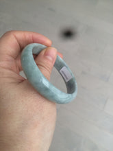 Load image into Gallery viewer, 51.5mm certified Type A 100% Natural green/purple/gray Jadeite Jade bangle C46-0457