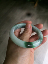 Load image into Gallery viewer, 54mm Certificated sunny green jadeite jade bangle AS11-0444