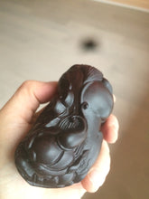 Load image into Gallery viewer, Handmade Craved Real ebony wood(黑檀木) PIXIu desk home decor CB32