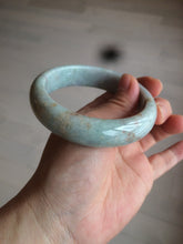 Load image into Gallery viewer, 58.8mm certified 100% natural Type A green/blue/purple/brown jadeite jade bangle W83-9905