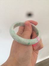 Load image into Gallery viewer, 53.7mm certificated Type A 100% Natural apple sunny Jadeite Jade bangle Y60-6617