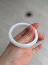 Load image into Gallery viewer, 48mm Type A 100% Natural sunny green/purple/yellow oval Jadeite Jade bangle W82-7916