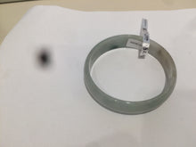 Load image into Gallery viewer, 52.9mm Certified Type A 100% Natural light green/brown Jadeite Jade bangle KS77-2354