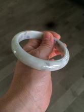 Load image into Gallery viewer, 59.5mm certified Type A 100% Natural green/purple/yellow/gray yellow Jadeite bangle AF65-7538