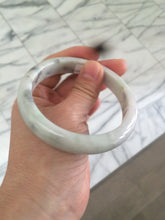 Load image into Gallery viewer, 59.5mm certified Type A 100% Natural green/purple/yellow/gray yellow Jadeite bangle AF65-7538